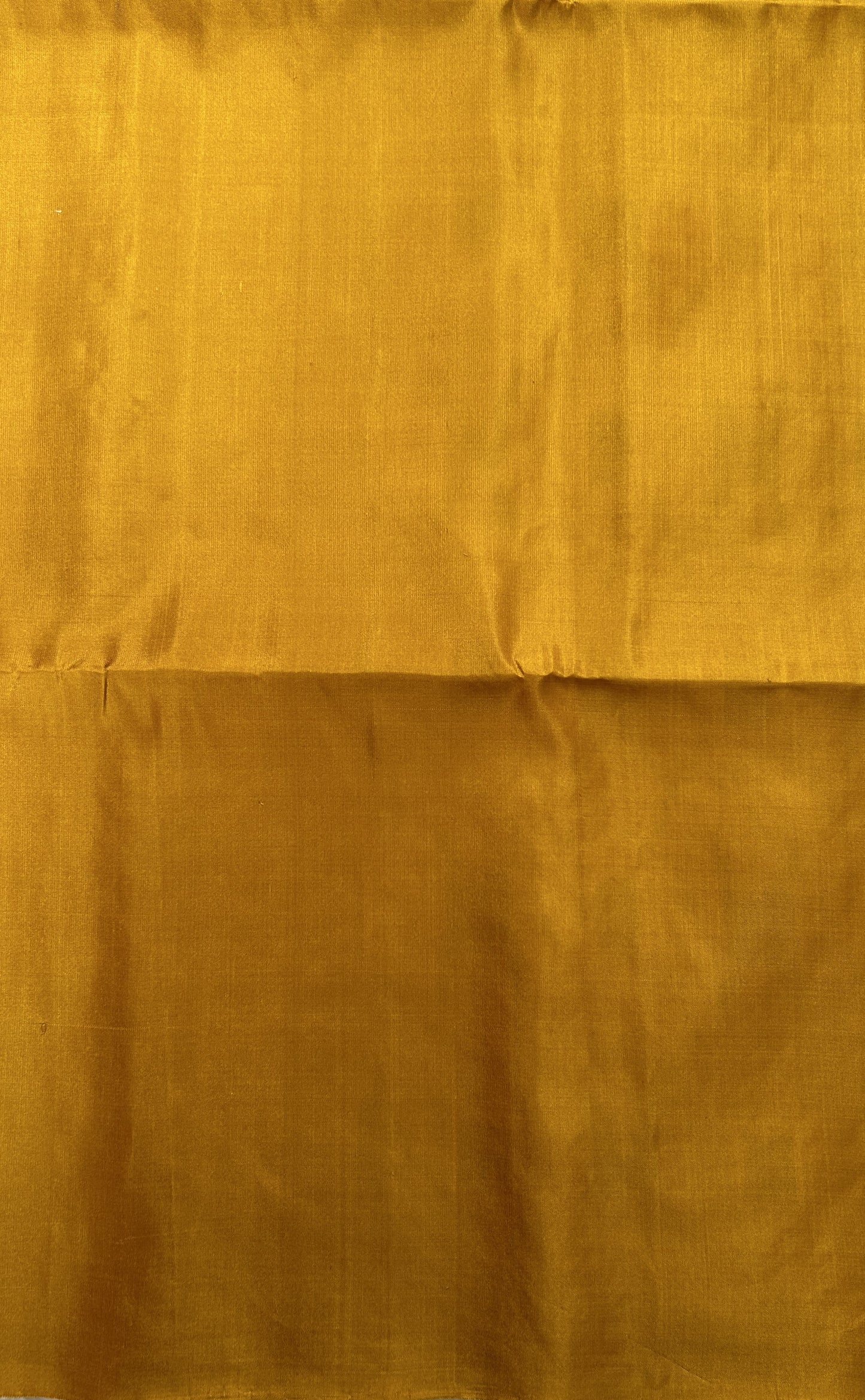 Kanjivaram Festive Soft Silk Saree Light Yellow colored Saree complemented with a borderless Saree. - Sampradaya Designer Studio